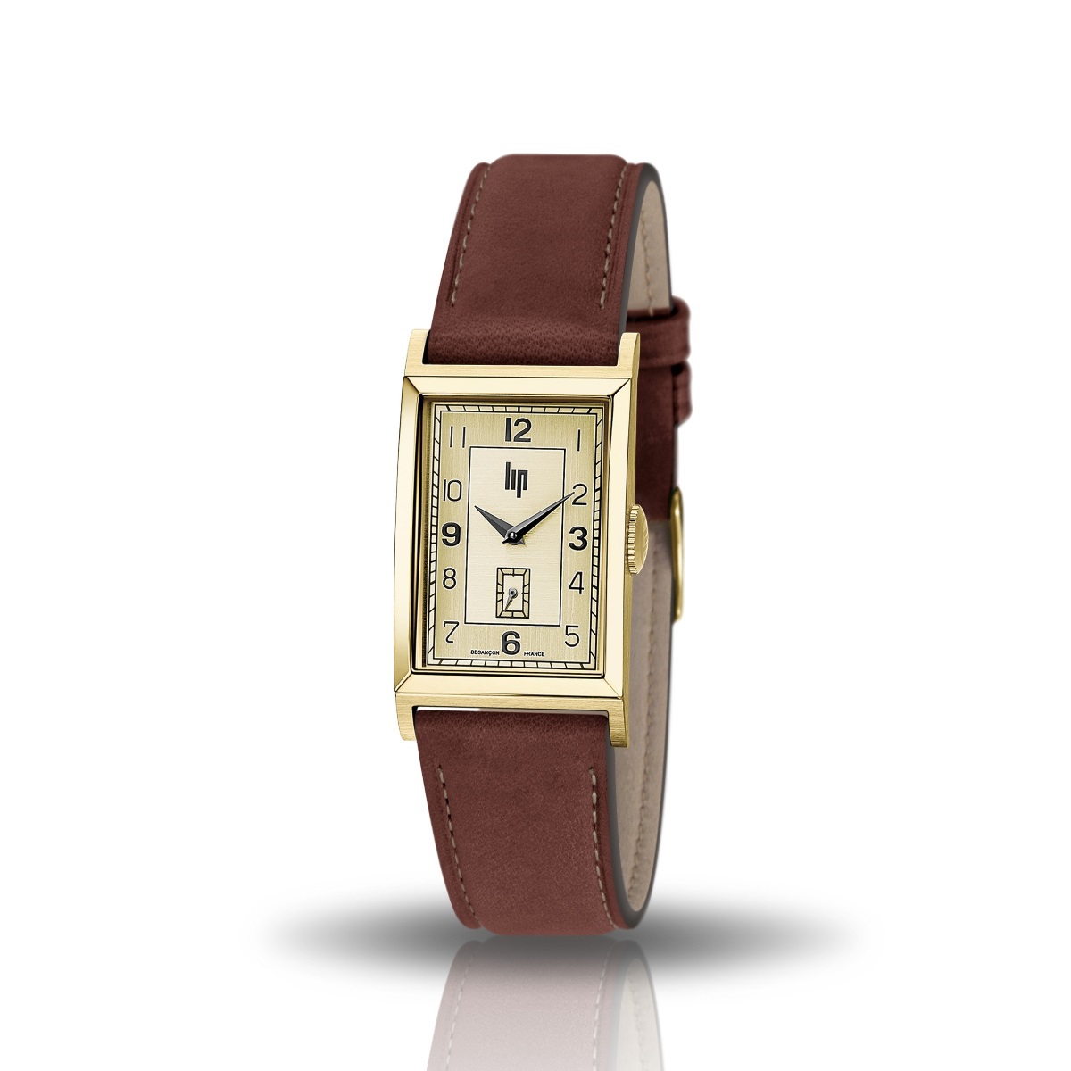 LIP リップ 腕時計 Churchill T18 671014 シャンパン カーフ