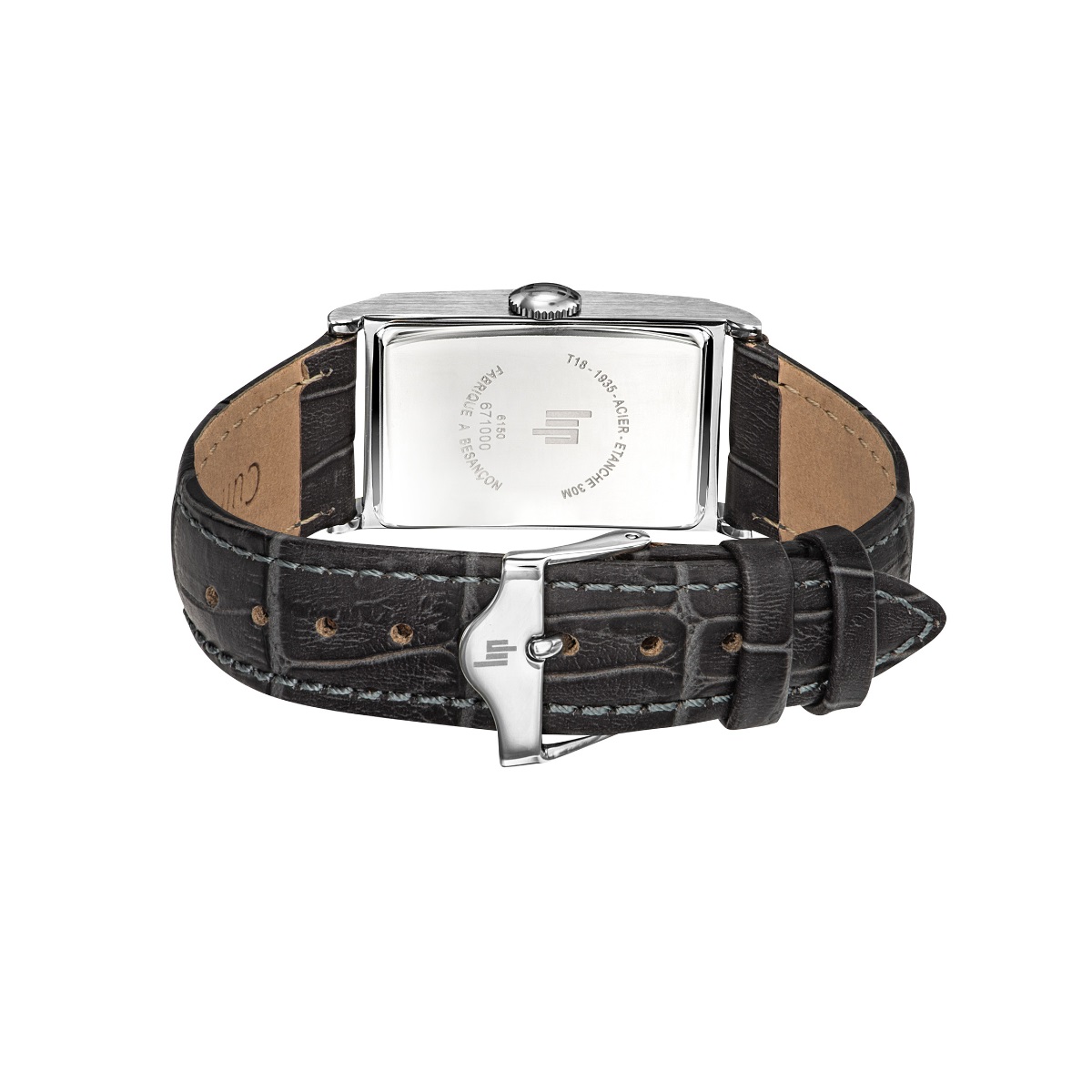 LIP リップ 腕時計 Churchill T18 671000 シルバー カーフグレー