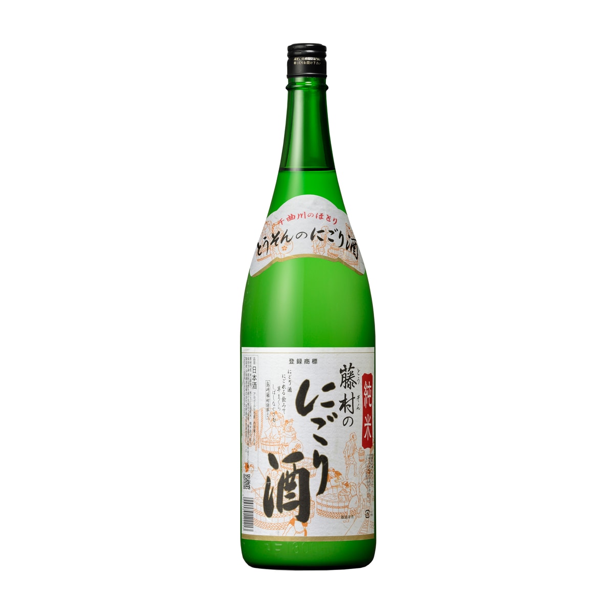 千曲錦酒造 藤村のにごり酒 1800ml 【日本酒 長野県】 | かぜとゆき