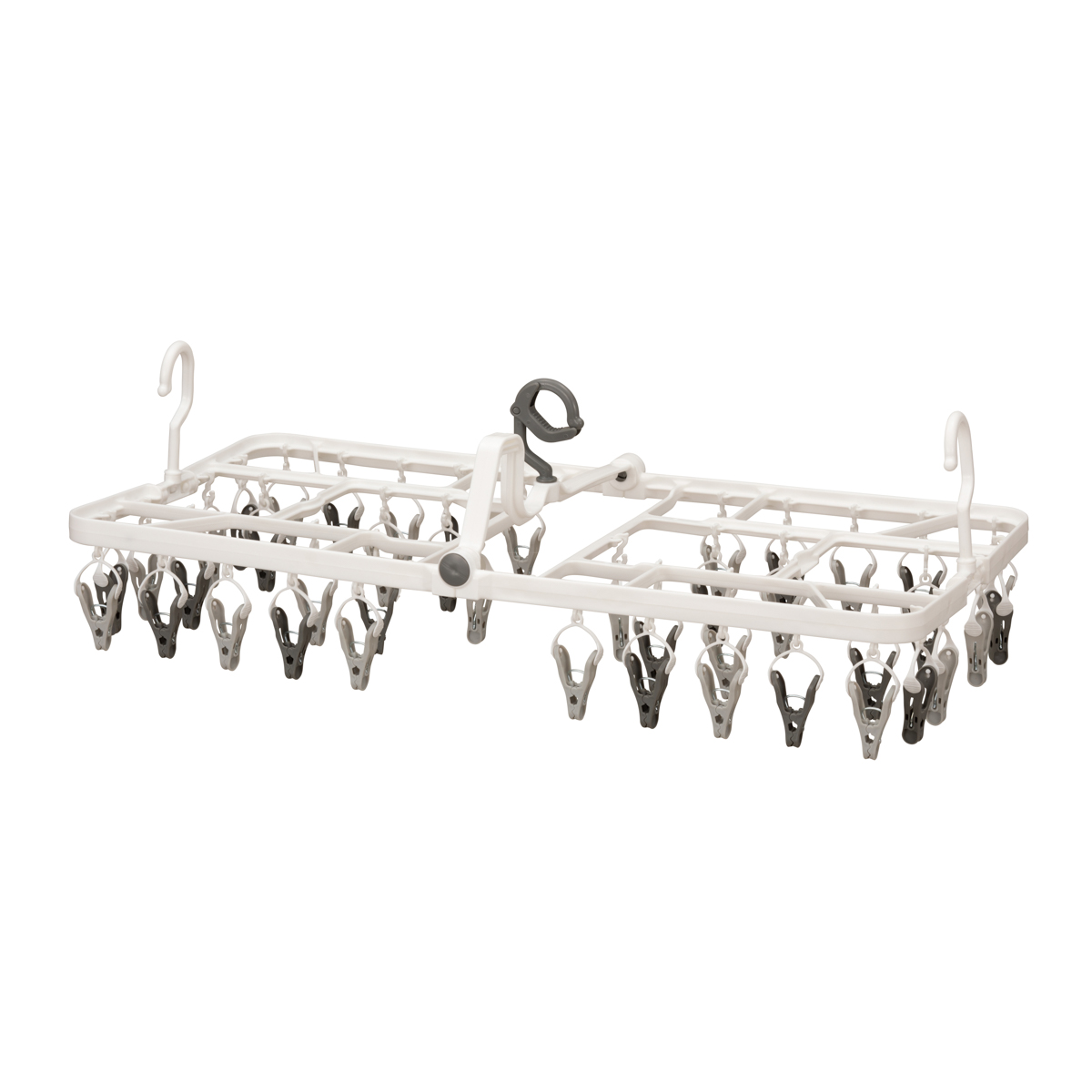 The hangers 引っ張って取り込めるランドリーハンガー 42P