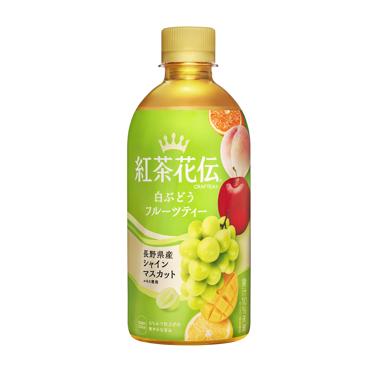 紅茶花伝 クラフティー 白ぶどうフルーツティー 440mlPET