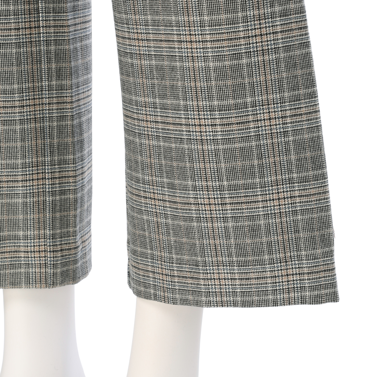 【Hana　Akari】2WAY起毛チェックパンツ