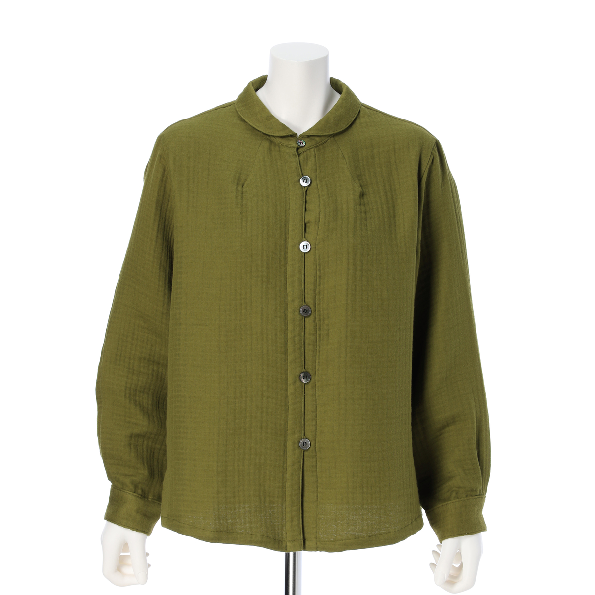 【Hana　Akari】遠州五重ガーゼブラウスジャケット