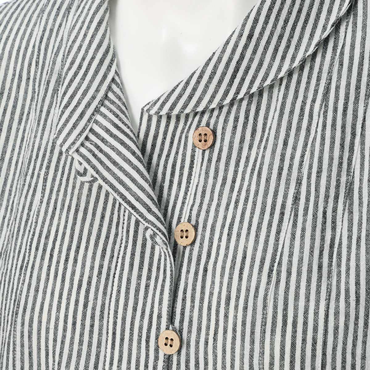 【Hana　Akari】きびのころも　7分袖チュニックワンピース