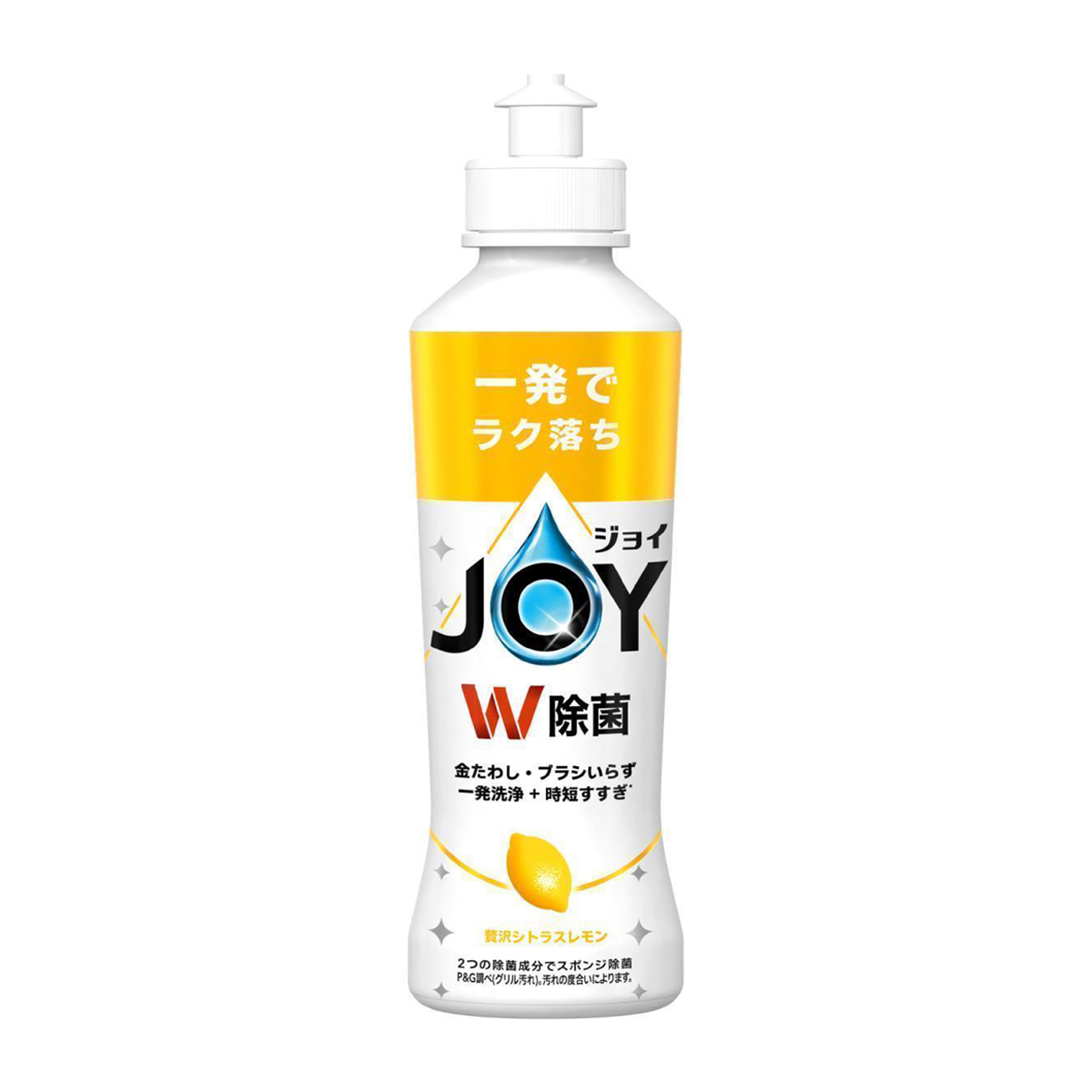 ジョイ　Ｗ除菌　食器用洗剤　贅沢シトラスレモン　本体　１７０ｍｌ