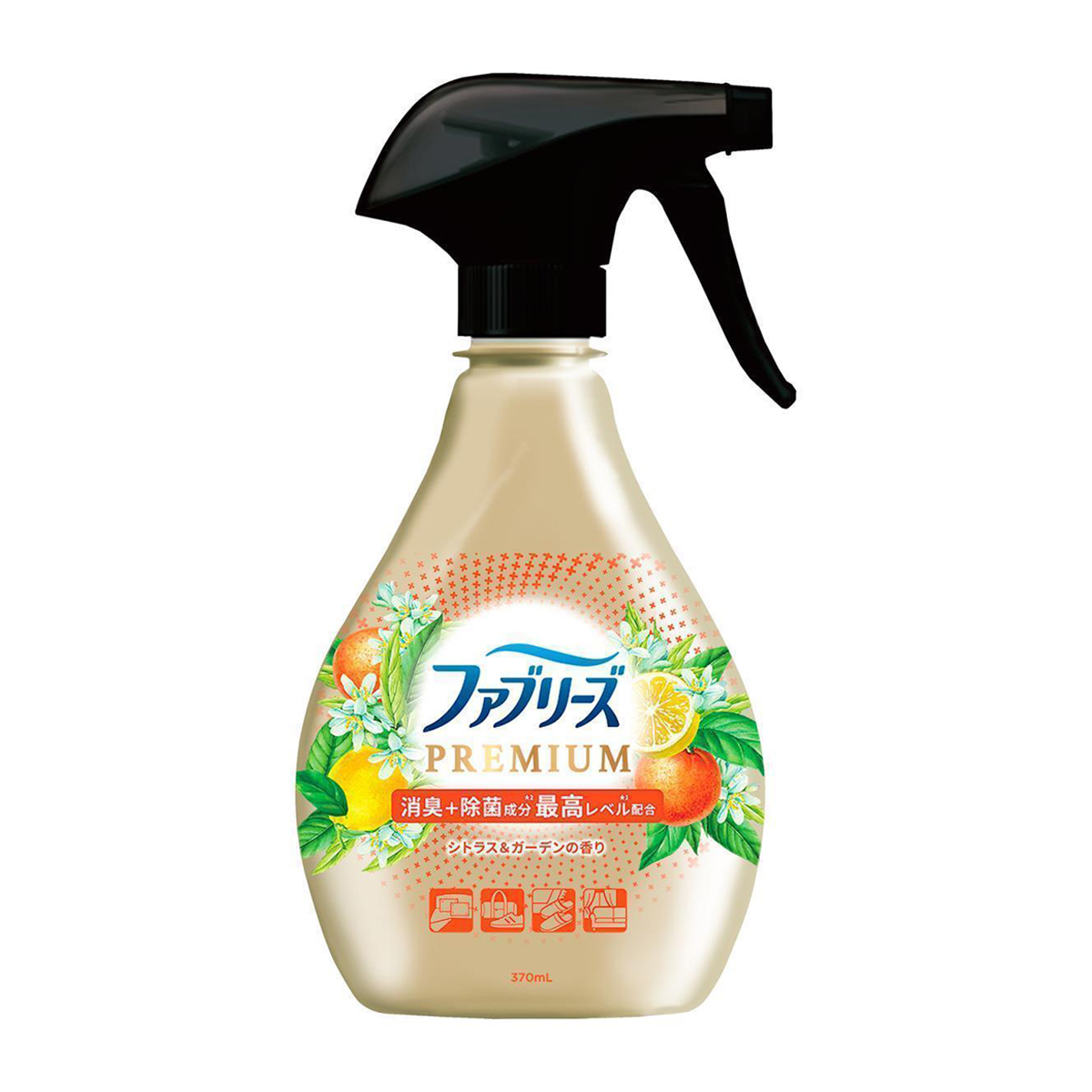 ファブリーズ　ＰＲＥＭＩＵＭ　シトラス＆ガーデンの香り　本体　３７０ｍｌ