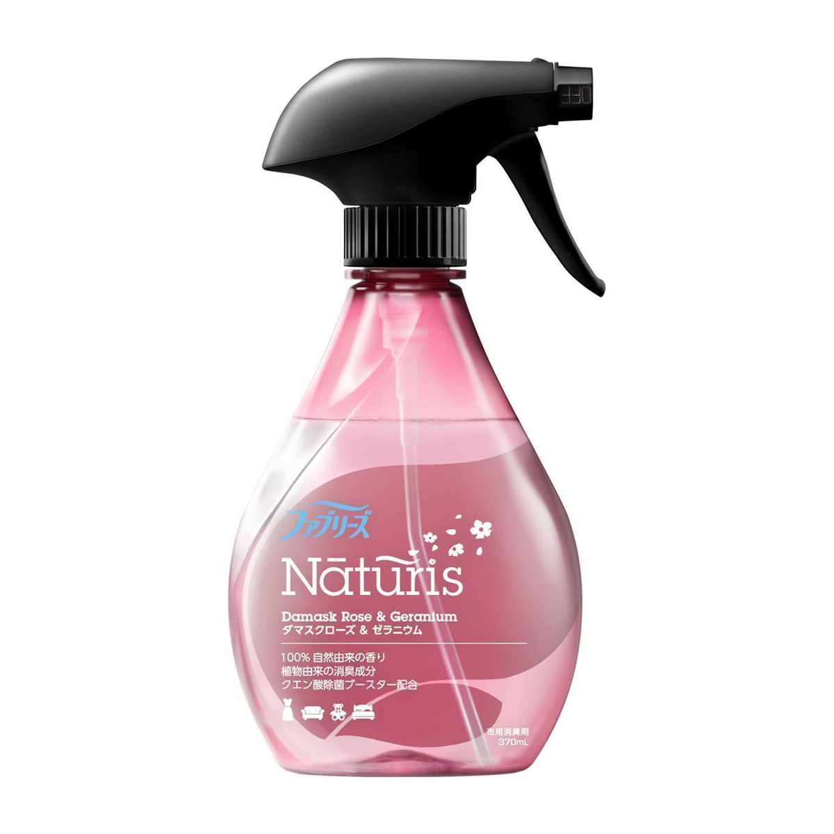 ファブリーズ　ナチュリス　ダマスクローズ＆ゼラニウム　本体　３７０ｍｌ