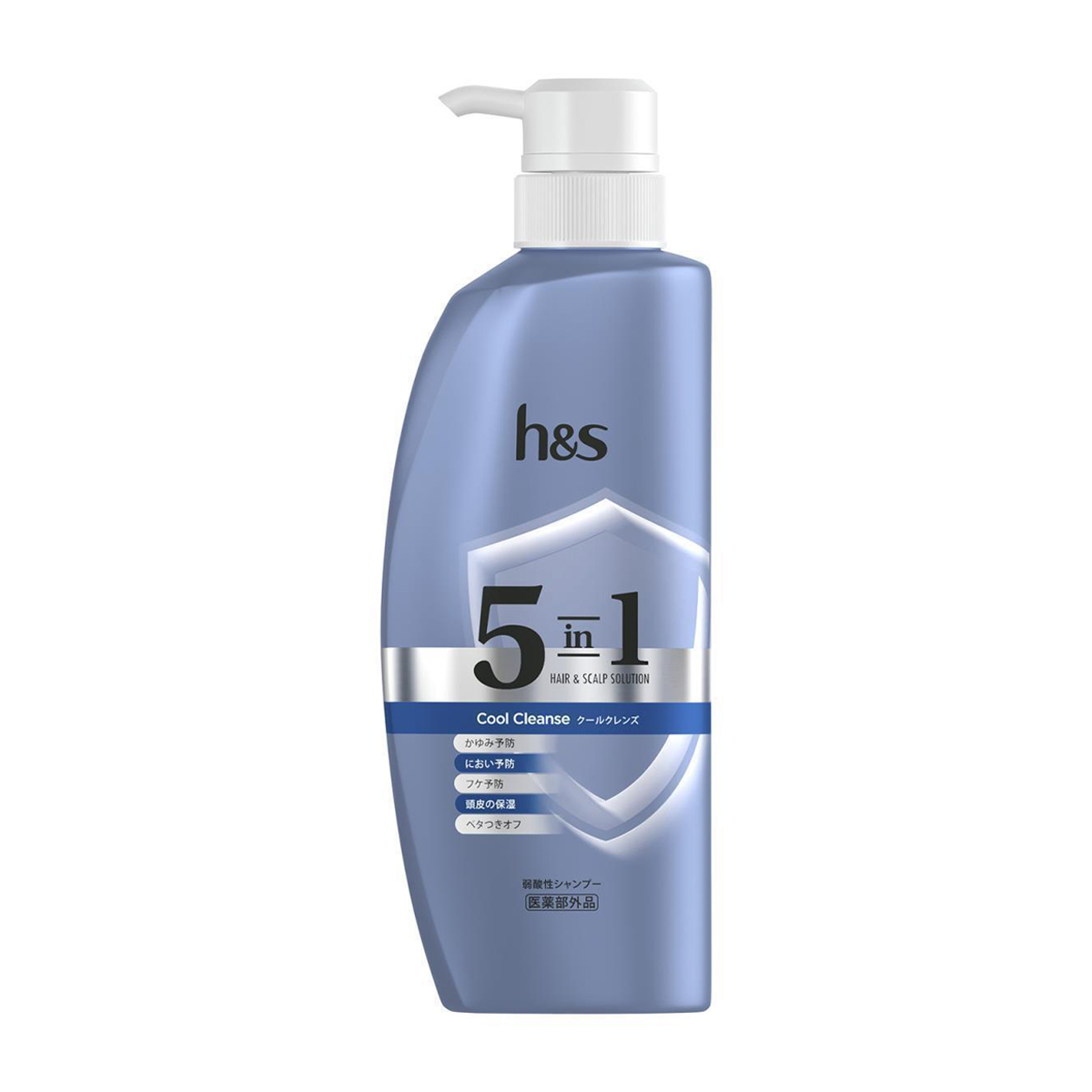 ｈ＆ｓ　５ｉｎ１　クールクレンズ　シャンプー　ポンプ　３４０ｇ