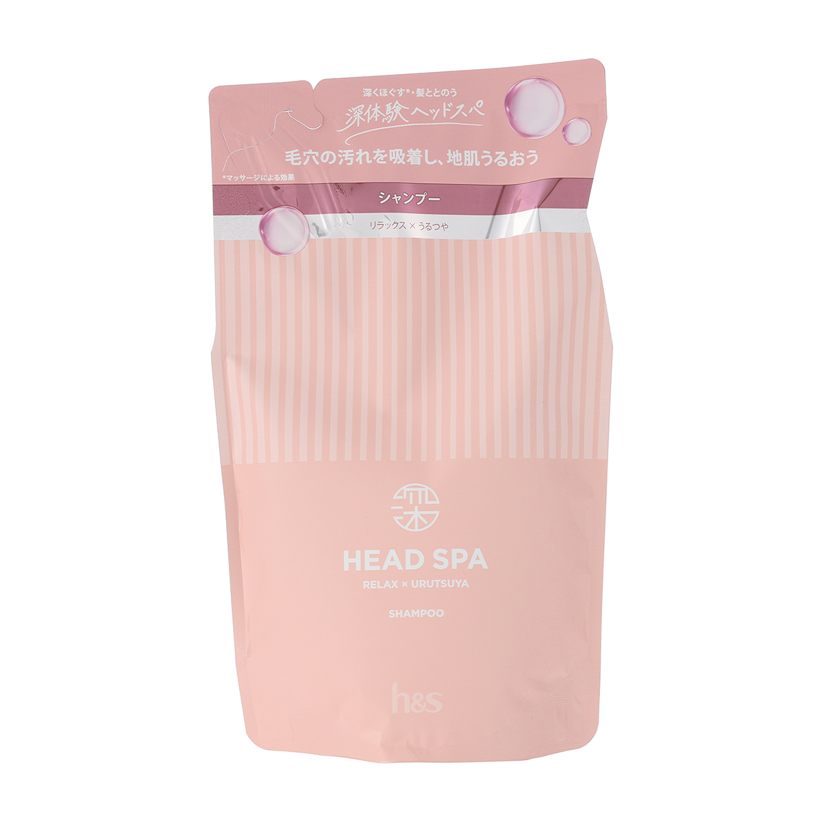 ｈ＆ｓ　深体験ヘッドスパ　リラックス×うるつや　シャンプー　詰め替え　３５０ｇ