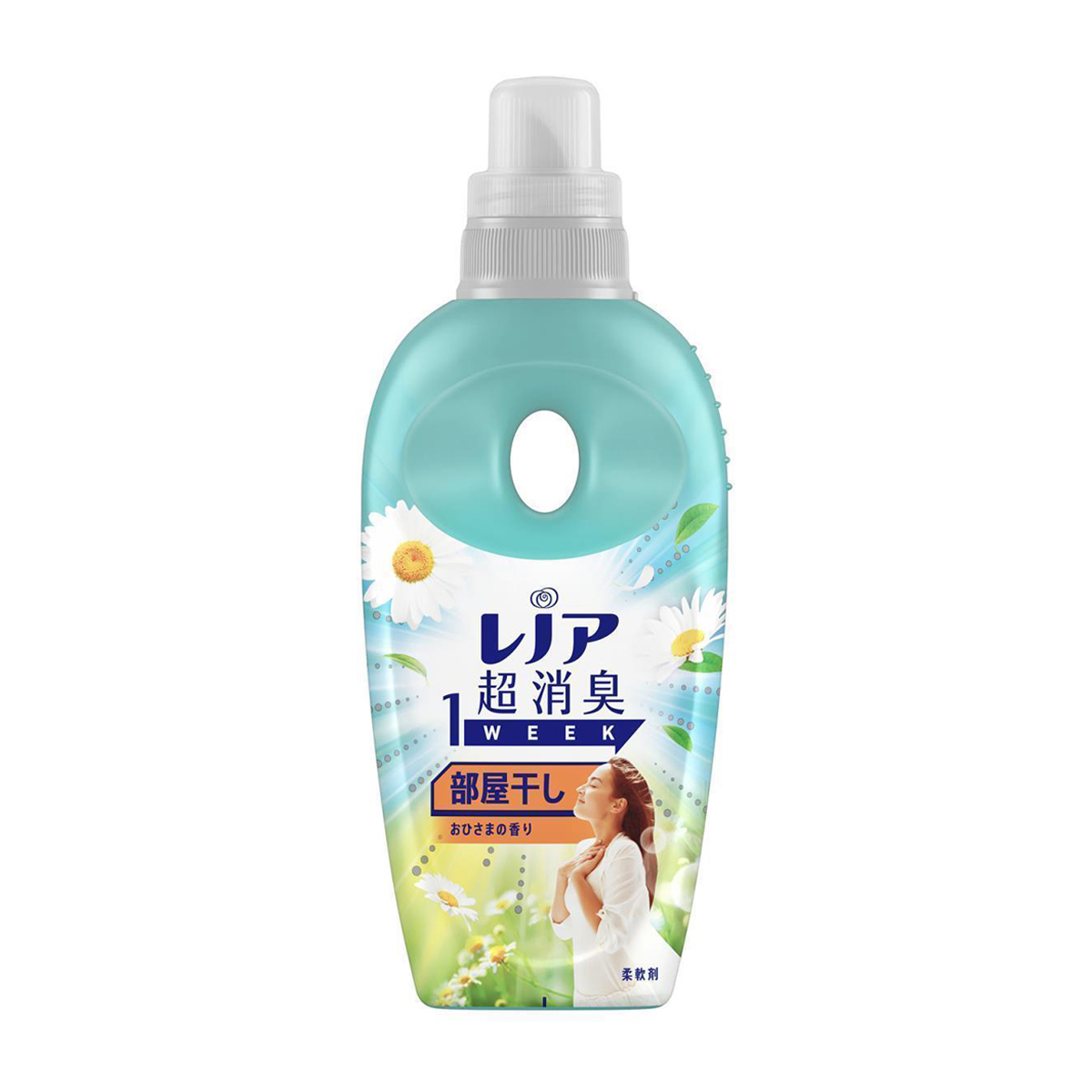 レノア　超消臭１ＷＥＥＫ　柔軟剤　部屋干し　おひさまの香り　本体　５３０ｍｌ