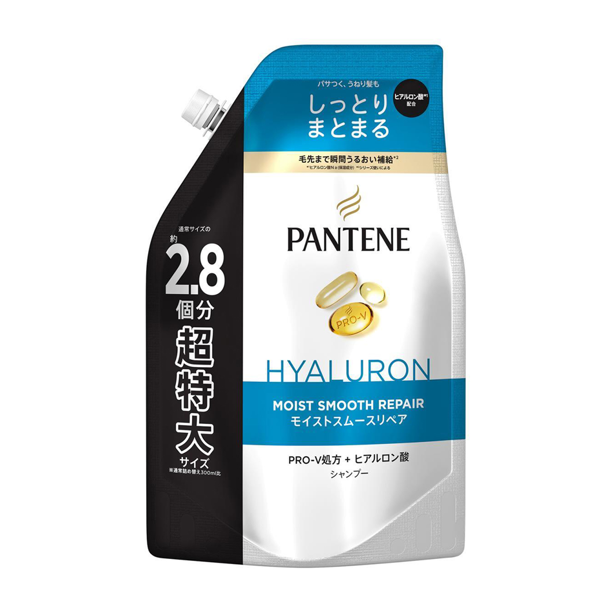 パンテーン　モイストスムースリペア　シャンプー　つめかえ用　超特大サイズ　８６０ｍｌ