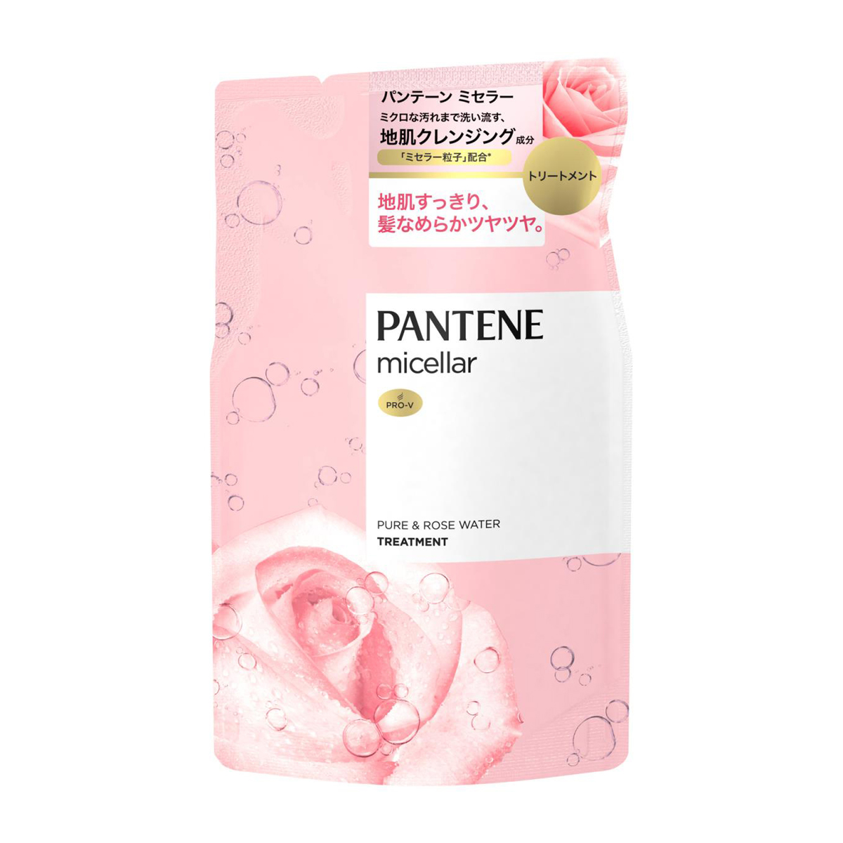 パンテーン　ミセラー　トリートメント　ピュア＆ローズウォーター　つめかえ　３５０ｇ
