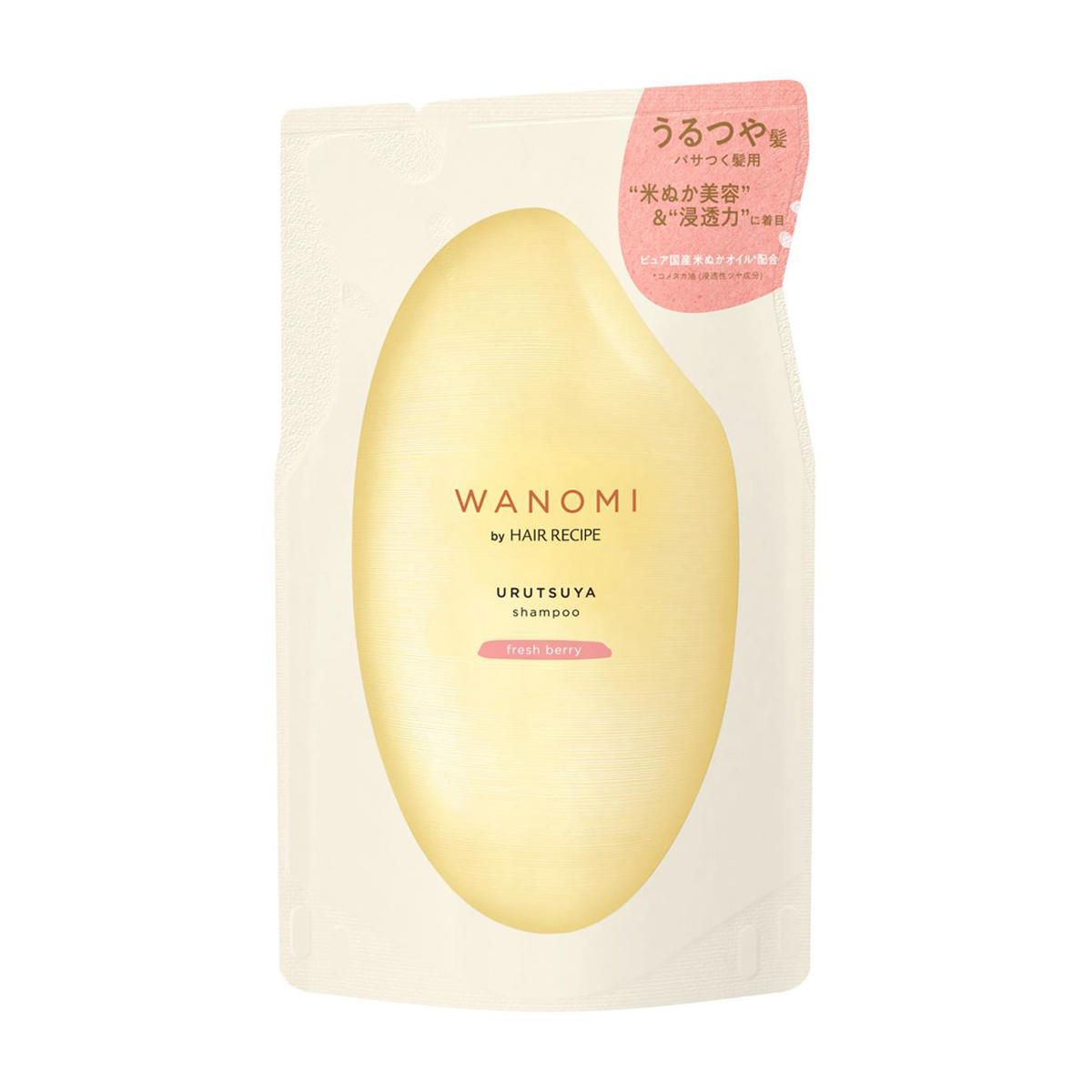 和の実　ｂｙ　ヘアレシピ　うるつや　シャンプー　詰め替え　３００ｍｌ