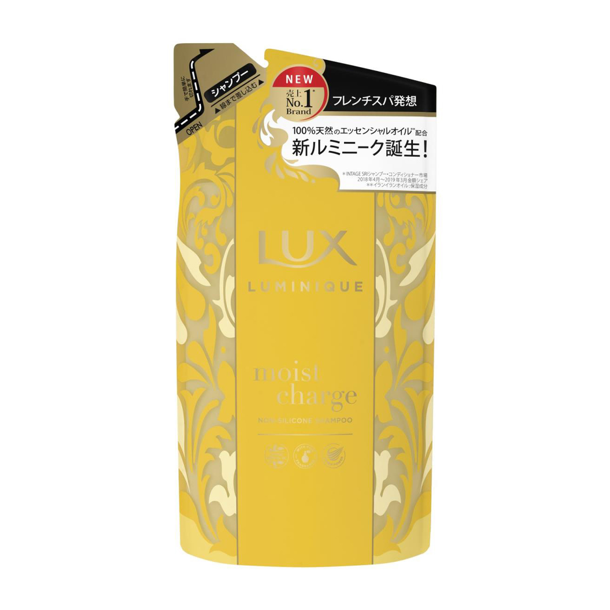 ラックス ルミニーク モイストチャージ シャンプー つめかえ用 350g