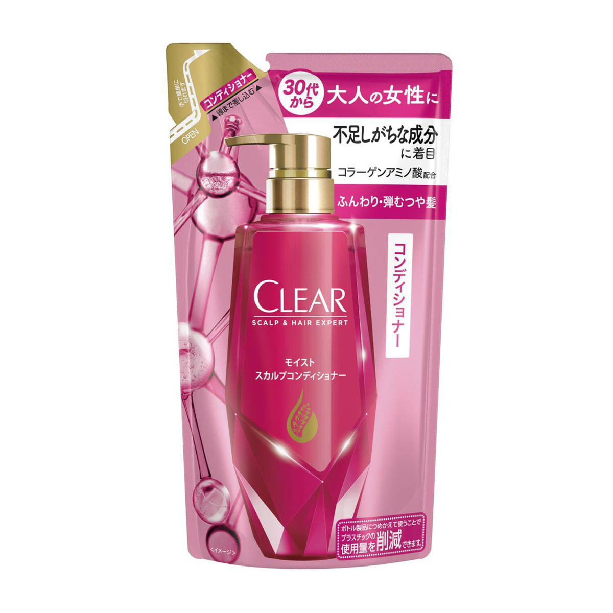 クリア モイスト スカルプコンディショナー つめかえ用  300g
