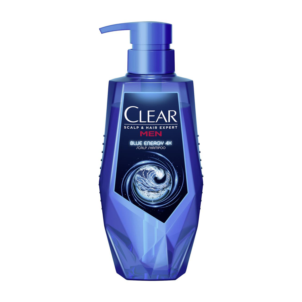 クリア ブルーエナジー 4x スカルプシャンプー ポンプ 350g
