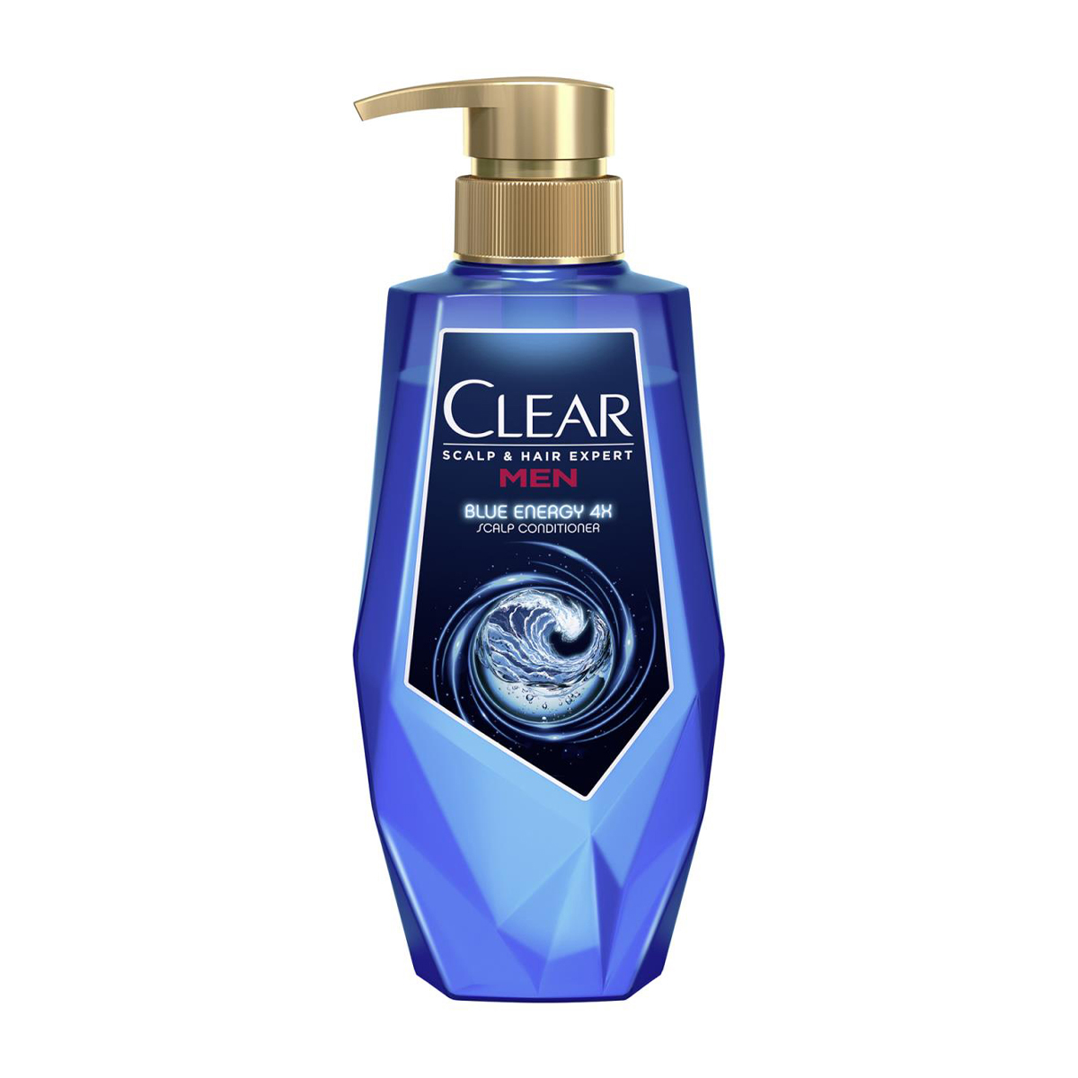 クリア ブルーエナジー 4x スカルプコンディショナー ポンプ 350g