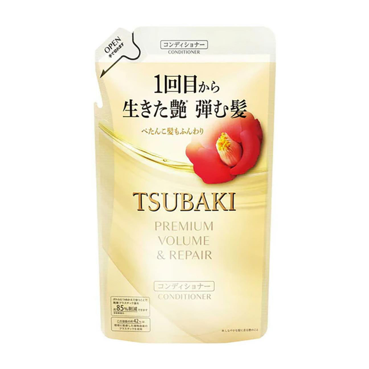 TSUBAKI プレミアム ボリューム＆リペア コンディショナー つめかえ用 300ml