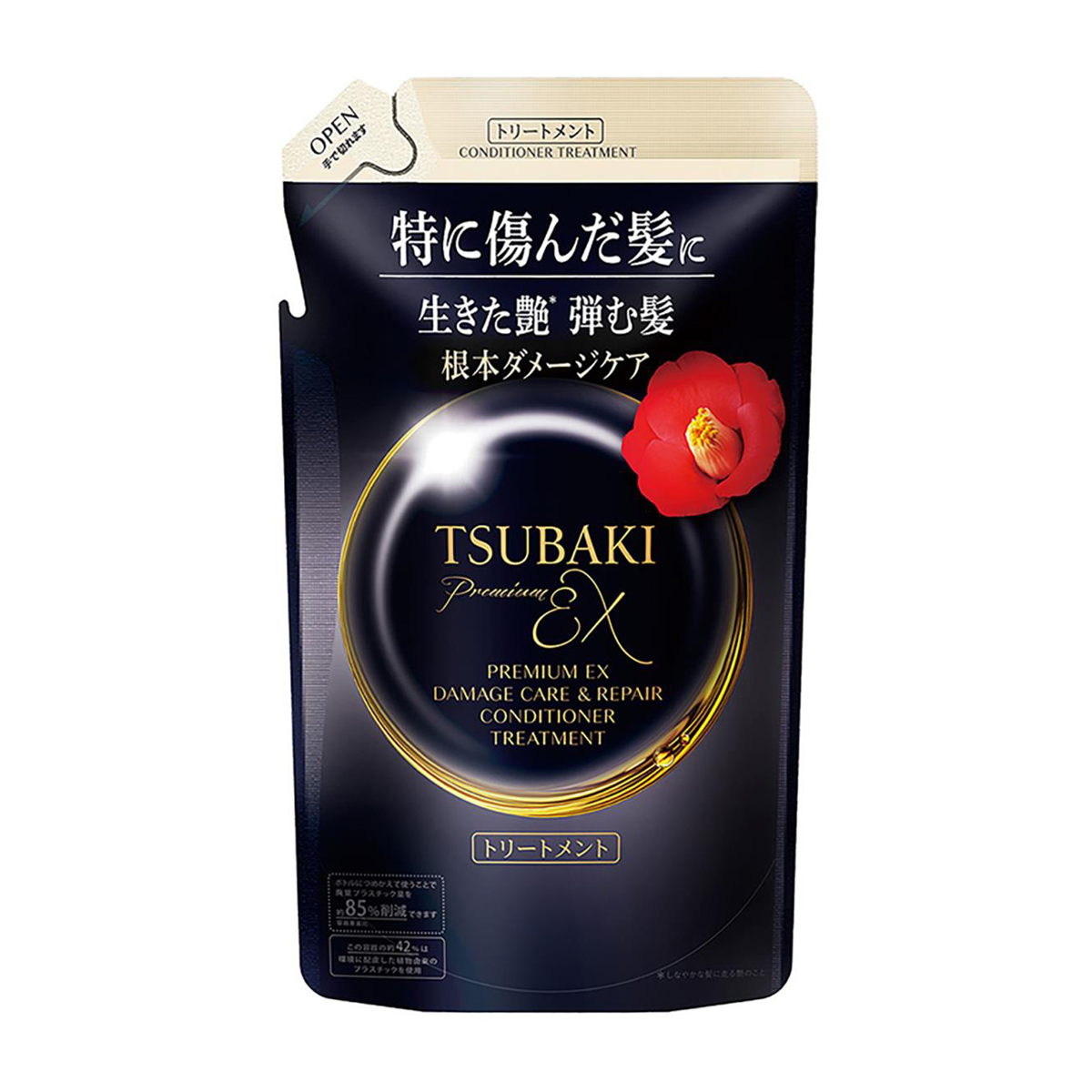 TSUBAKI プレミアムEX ダメージケア＆リペア コンディショナートリートメント つめかえ用 300ml