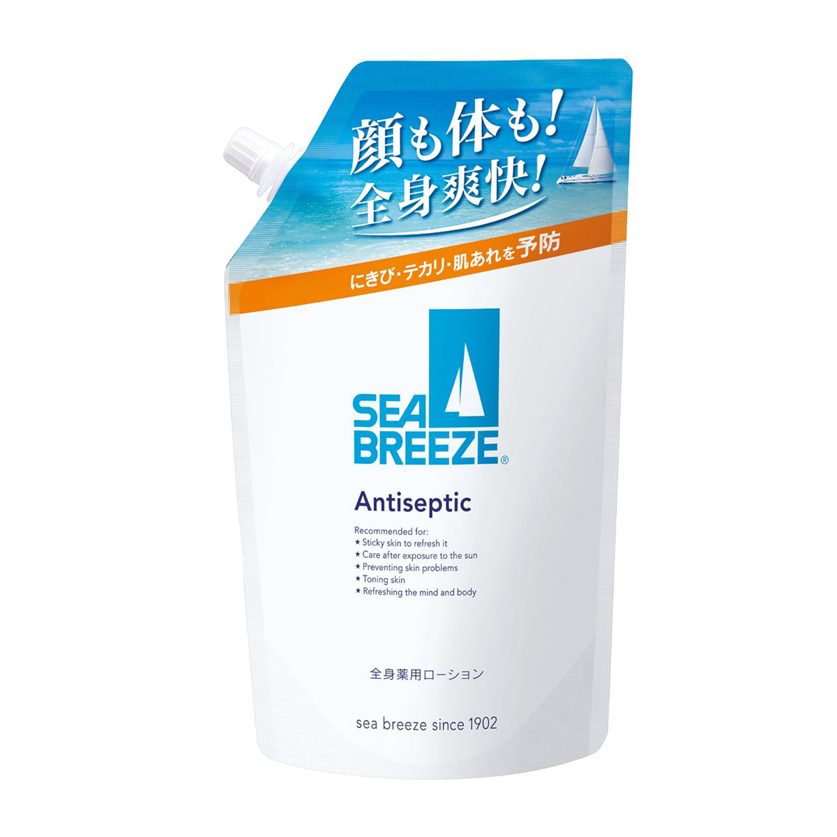 SEA BREEZE アンティセプティック f 全身薬用ローション つめかえ 700ml