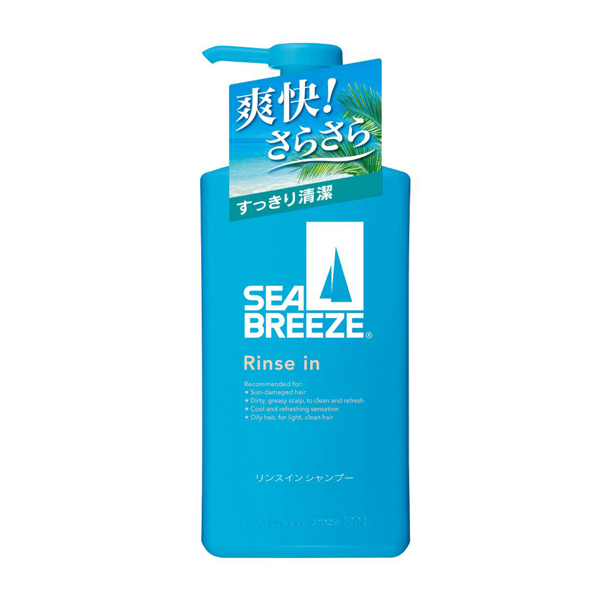 SEA BREEZE リンスインシャンプー f 490ml