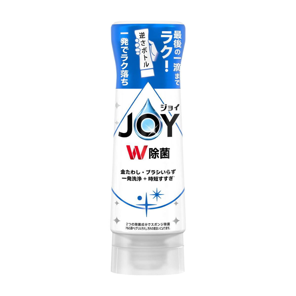 ジョイ W除菌 食器用洗剤 さわやか微香 逆さボトル 290ml