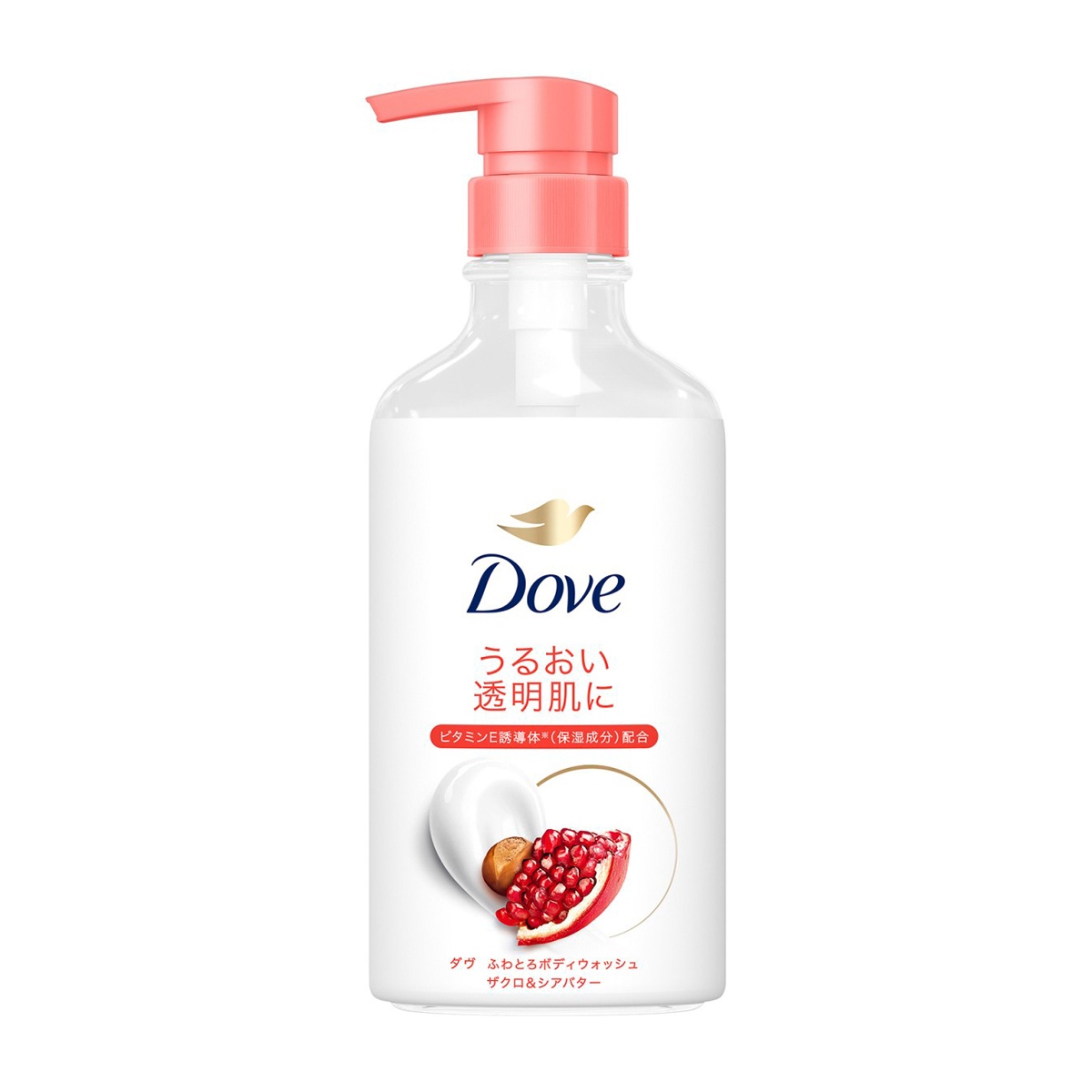 ダヴ ふわとろボディウォッシュ ザクロ＆シアバター 本体 450g