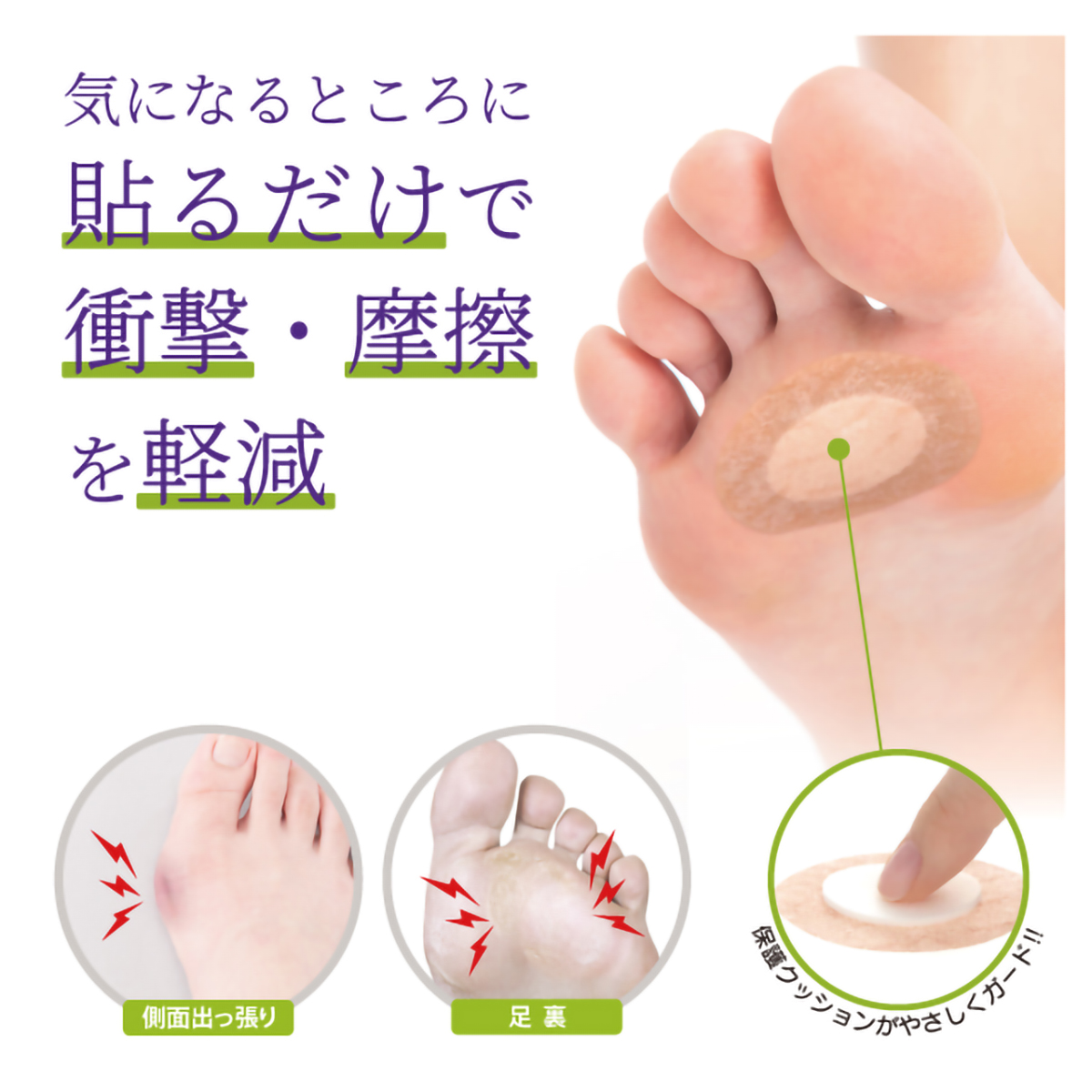 「まめまもーる」 クッションケアテープ