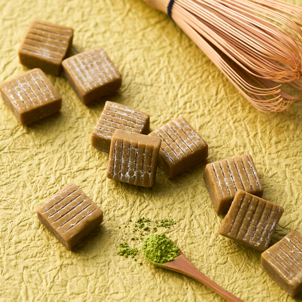 半生キャラメル 八女抹茶【菓匠むら里】