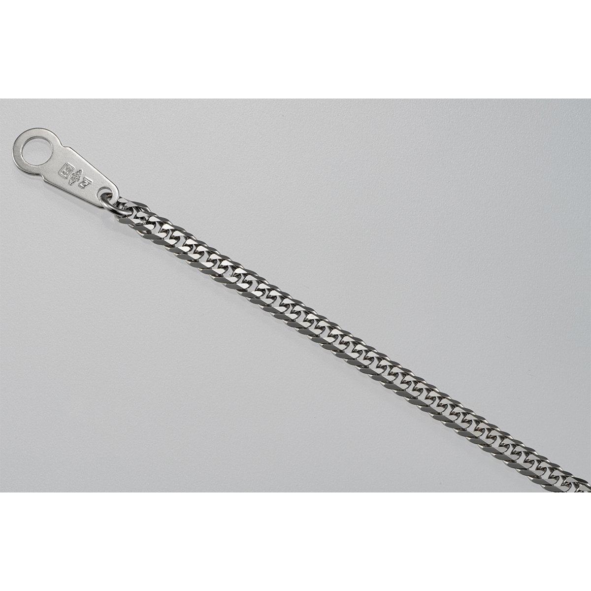 〈全長約50cm〉純プラチナ[Pt999]喜平6面ダブル