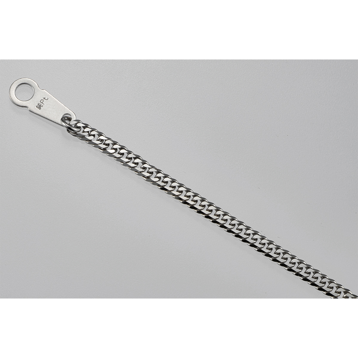 〈全長約50cm〉純プラチナ[Pt999]喜平6面ダブル