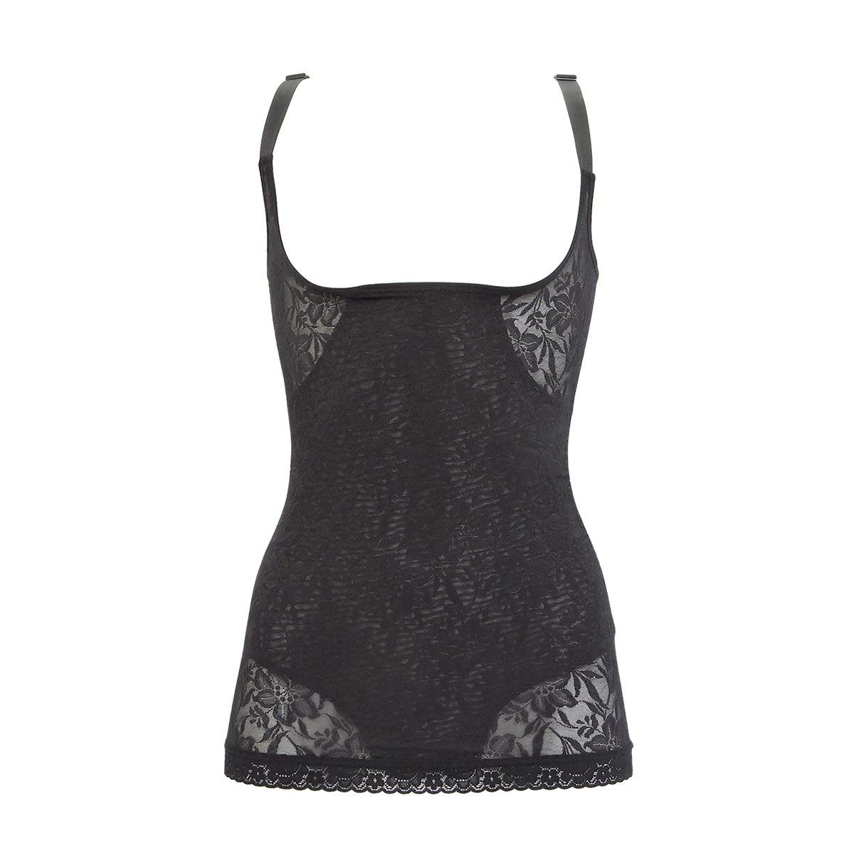 花柄パワーネット補整吊り型インナー