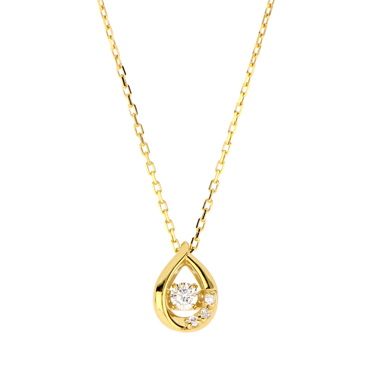 ダンシングストーン ドロップ ペンダント