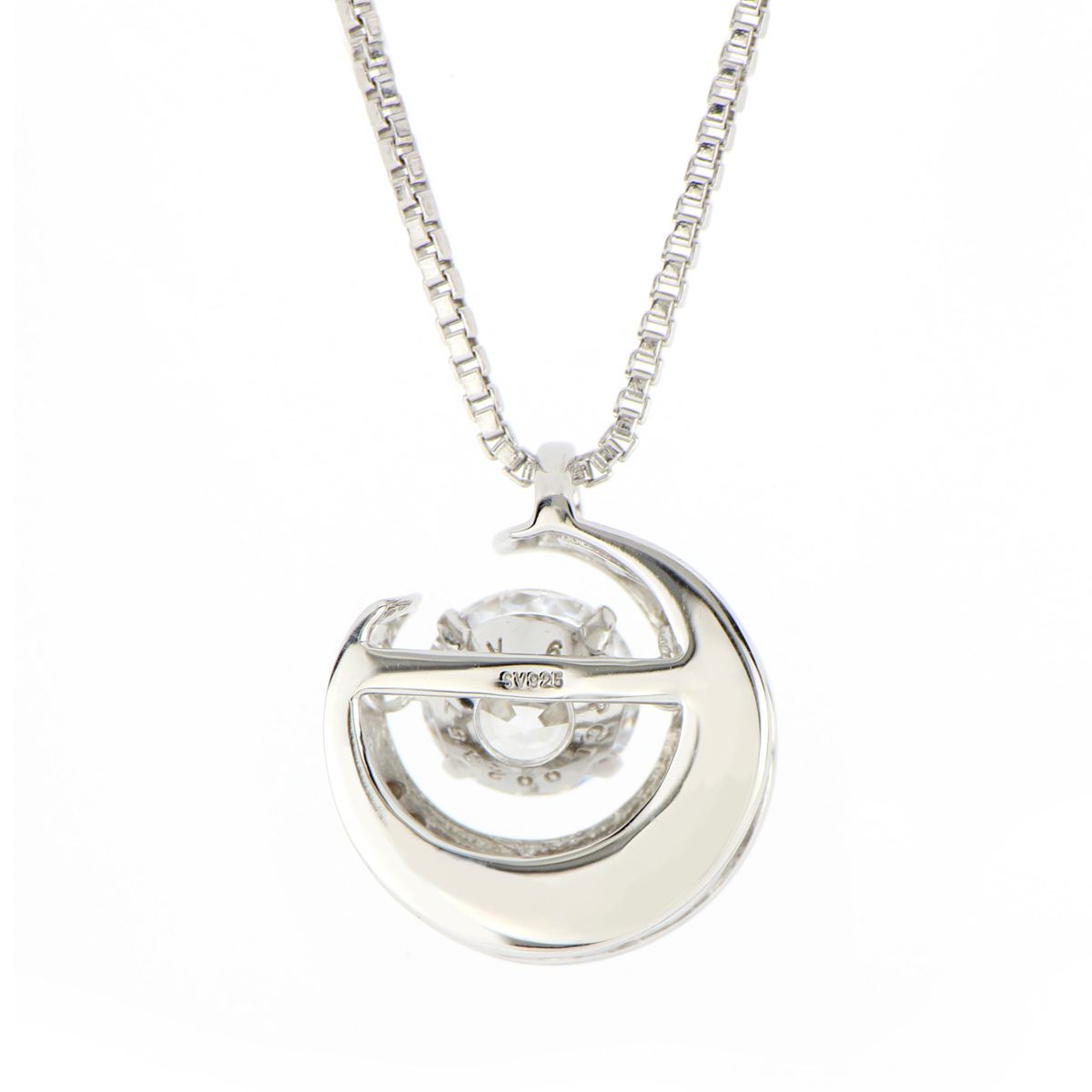 ダンシングストーン クレセントムーン ペンダント