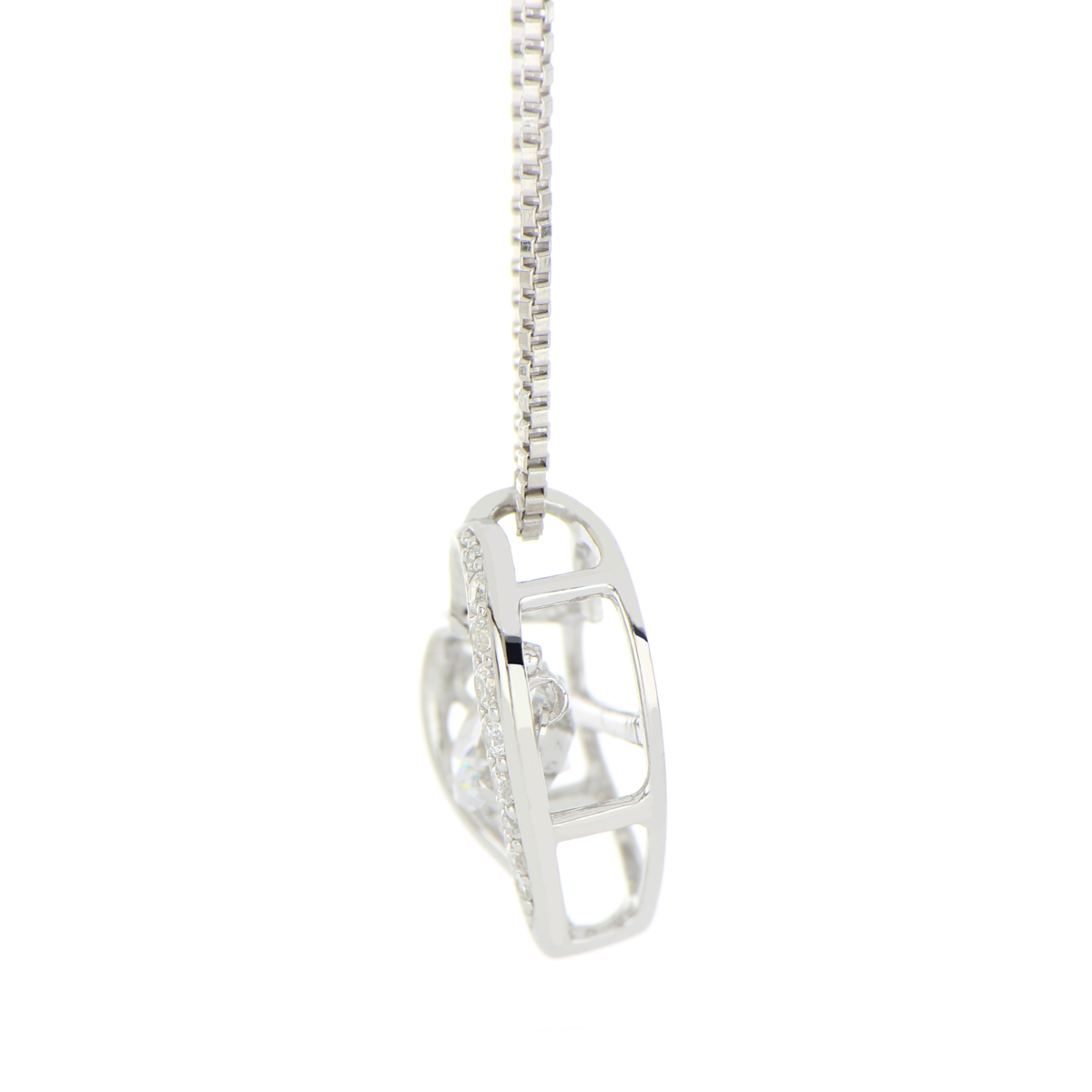 ダンシングストーン ハート ペンダント