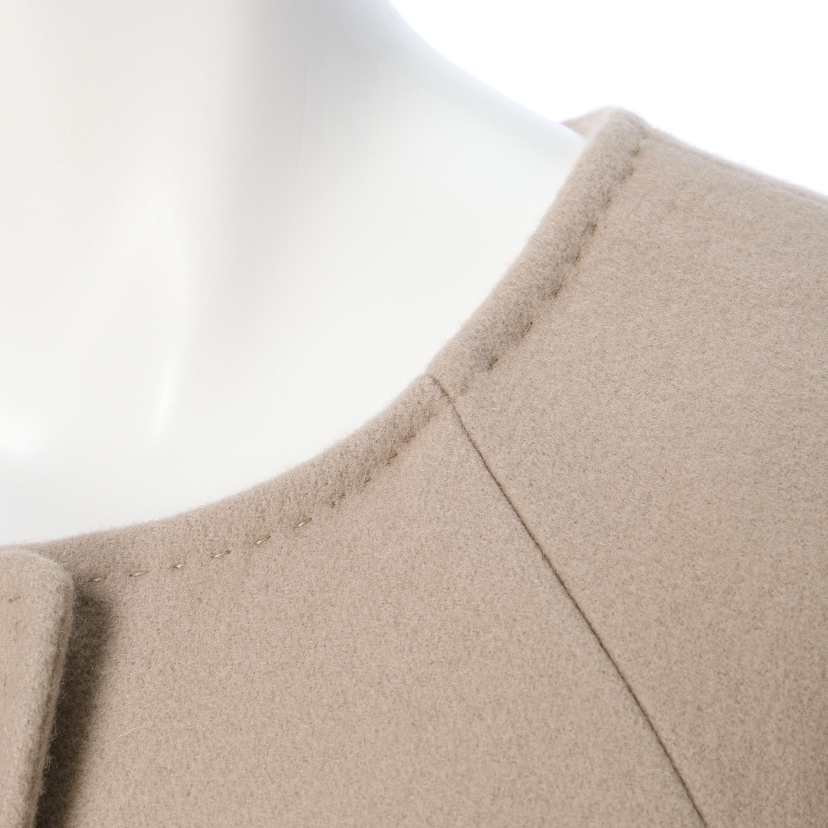 【ミラ・ショーン】ベルスリーブ・コート（グレージュ）