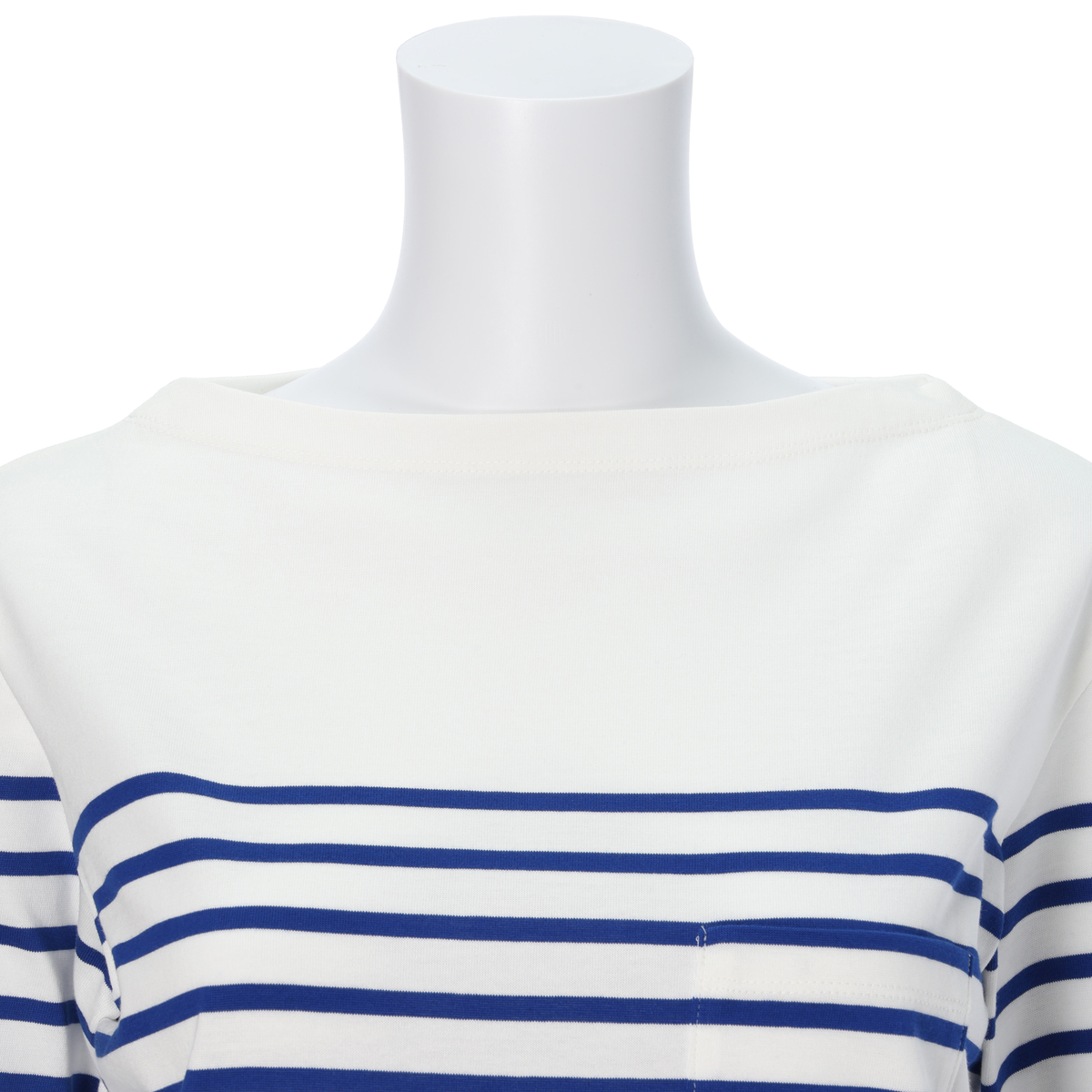 【49AVジュンコシマダ】ボーダーボートネックTシャツ