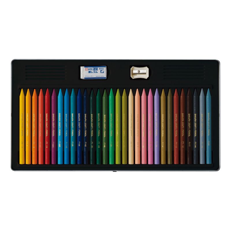 クーピーペンシル３０色　カラーオンカラー