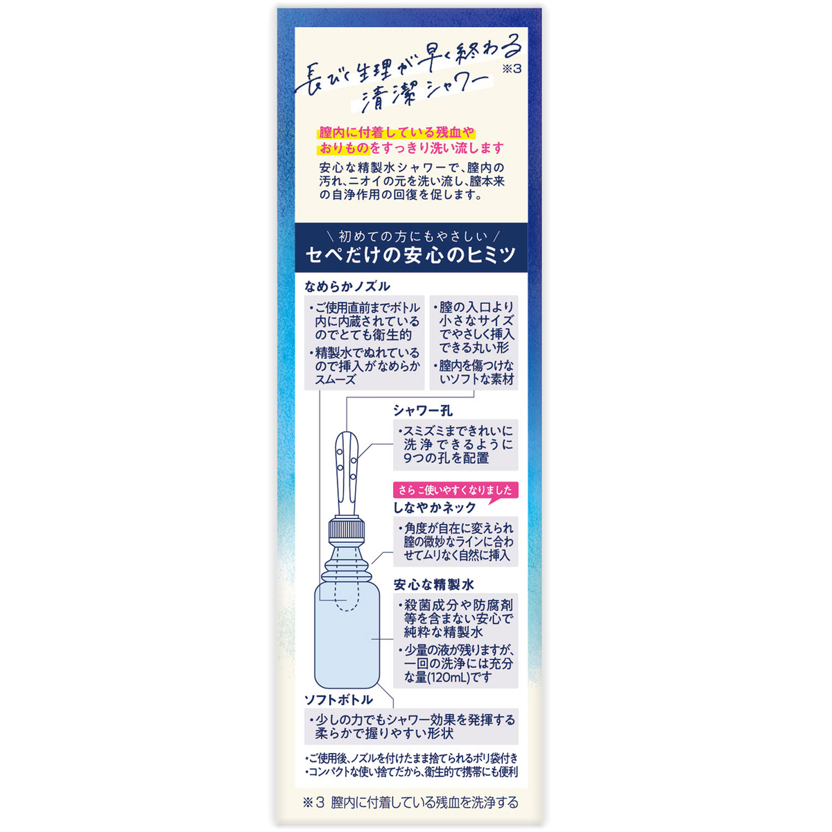 プチシャワー・セぺ 1本入