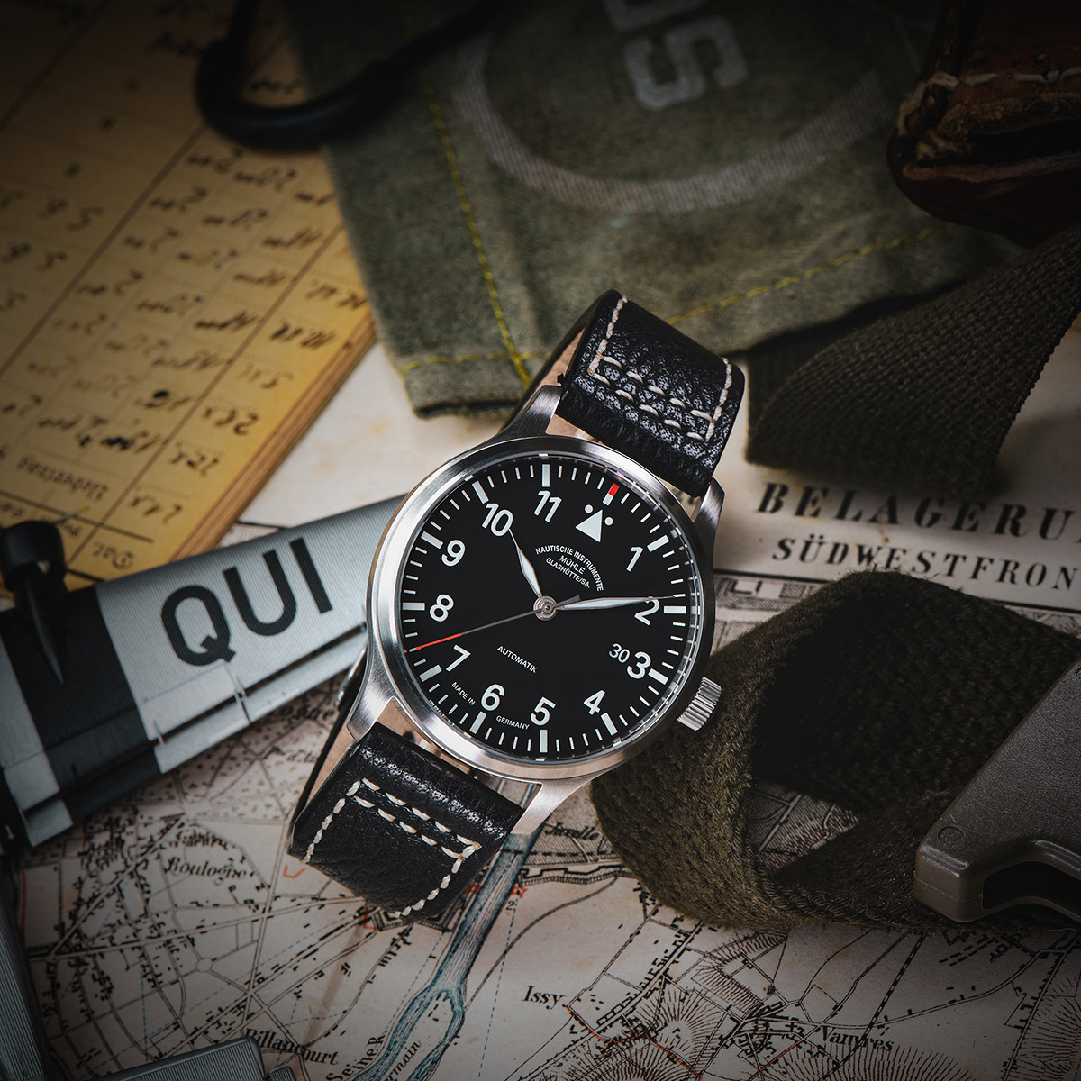 ミューレ・グラスヒュッテ テラスポート M1-37-30 自動巻腕時計 Mühle Glashütte ミューレ グラスヒュッテ ”テラスポート I