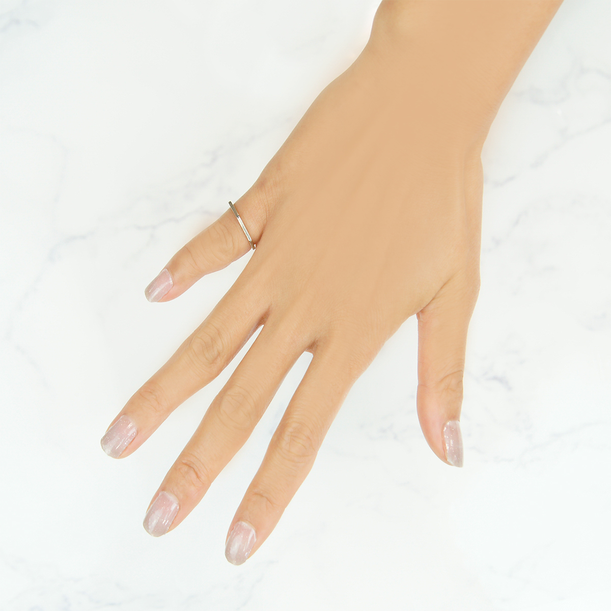 ベージュ×クリア_BASIC