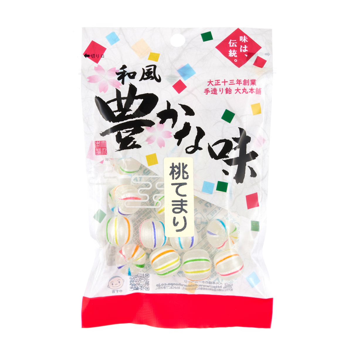 和風豊かな味　桃てまり