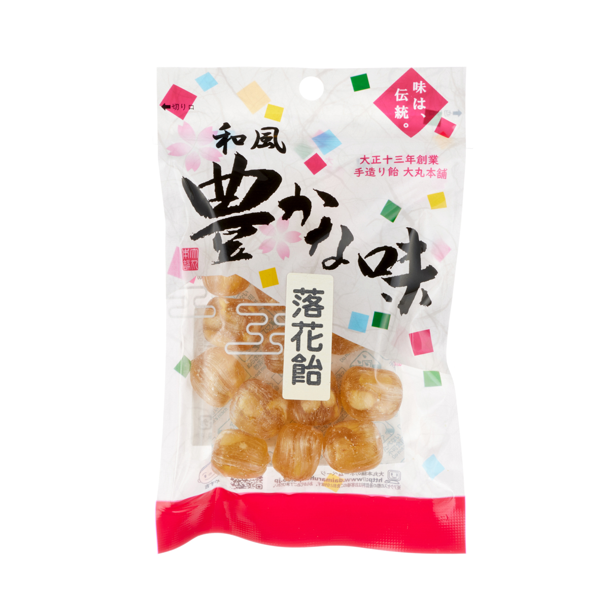 大丸本舗 和風豊かな味　落花飴