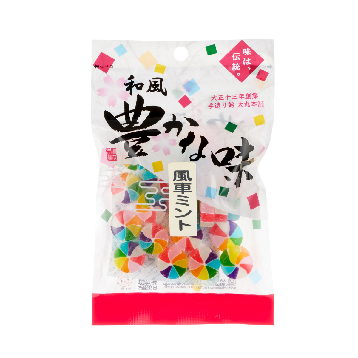 大丸本舗 和風豊かな味　風車ミント