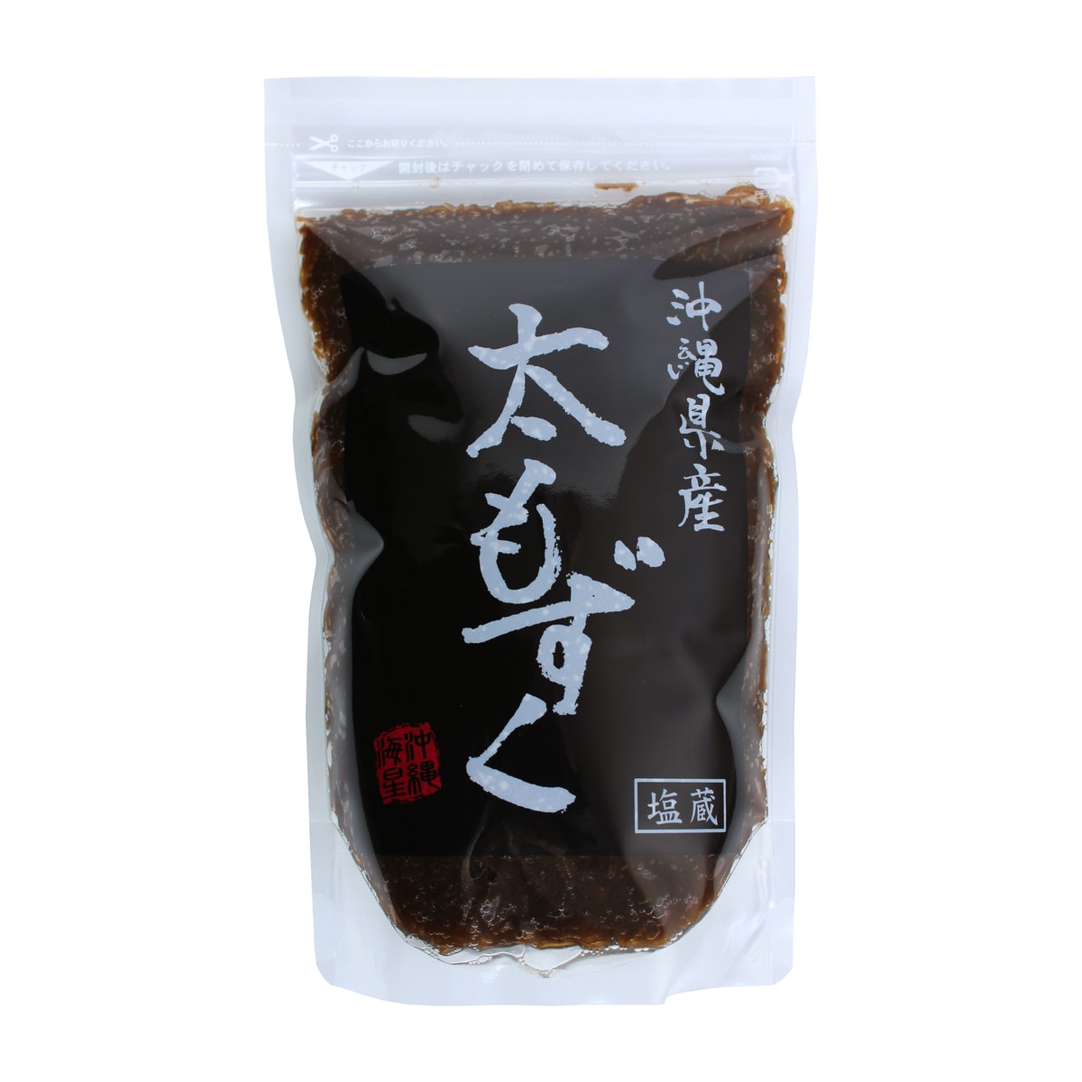 沖縄県産 太もずく（塩蔵）500g 270219 | かぜとゆきオンラインショップ