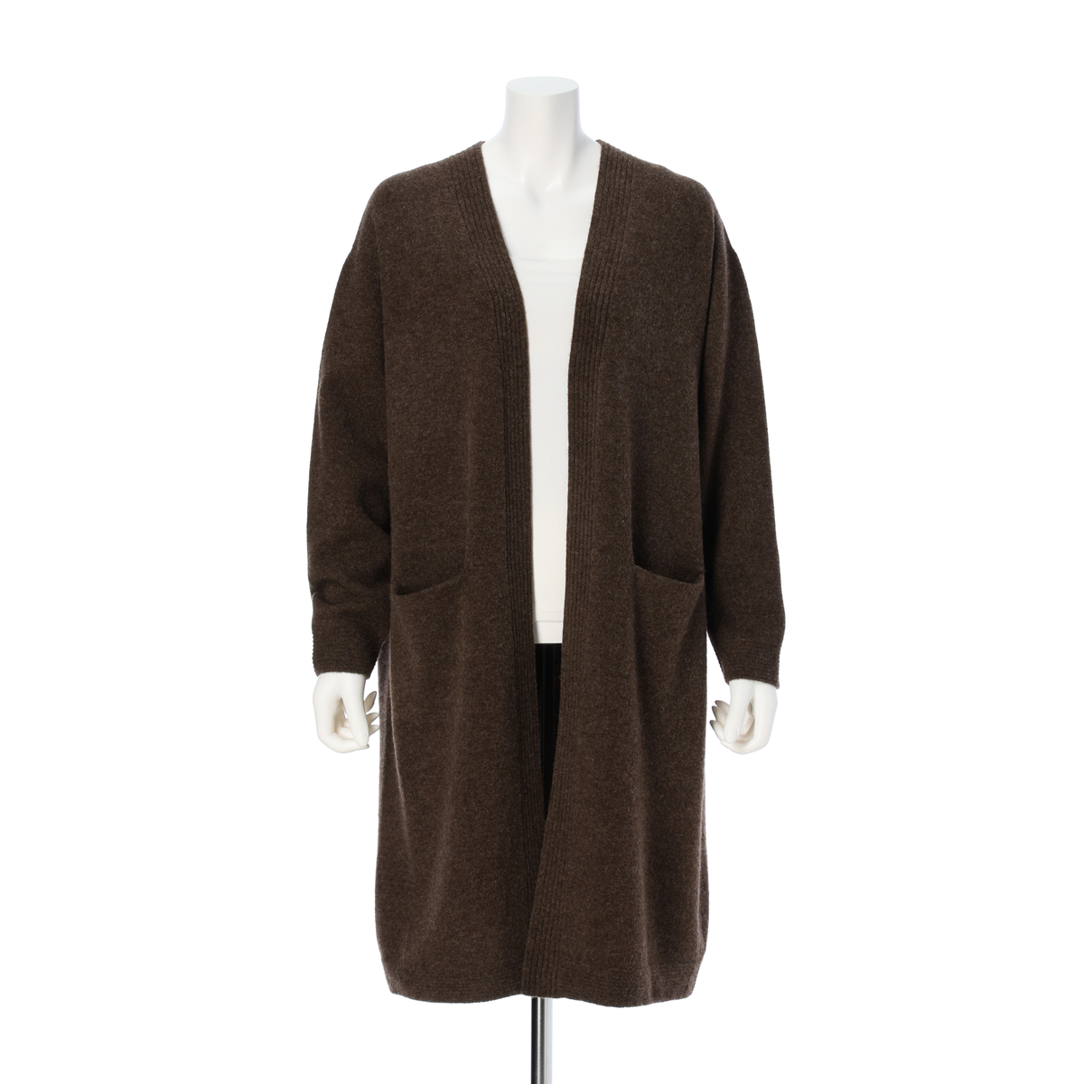 【GAUGE】タスマニアウール　ロングカーディガン