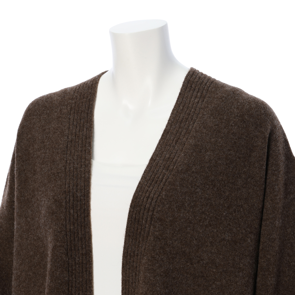 【GAUGE】タスマニアウール　ロングカーディガン