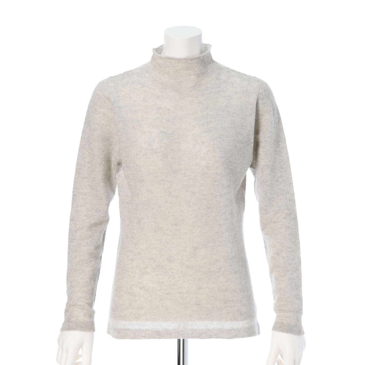 【GAUGE】カシミヤシルク　ハイネックプルオーバー