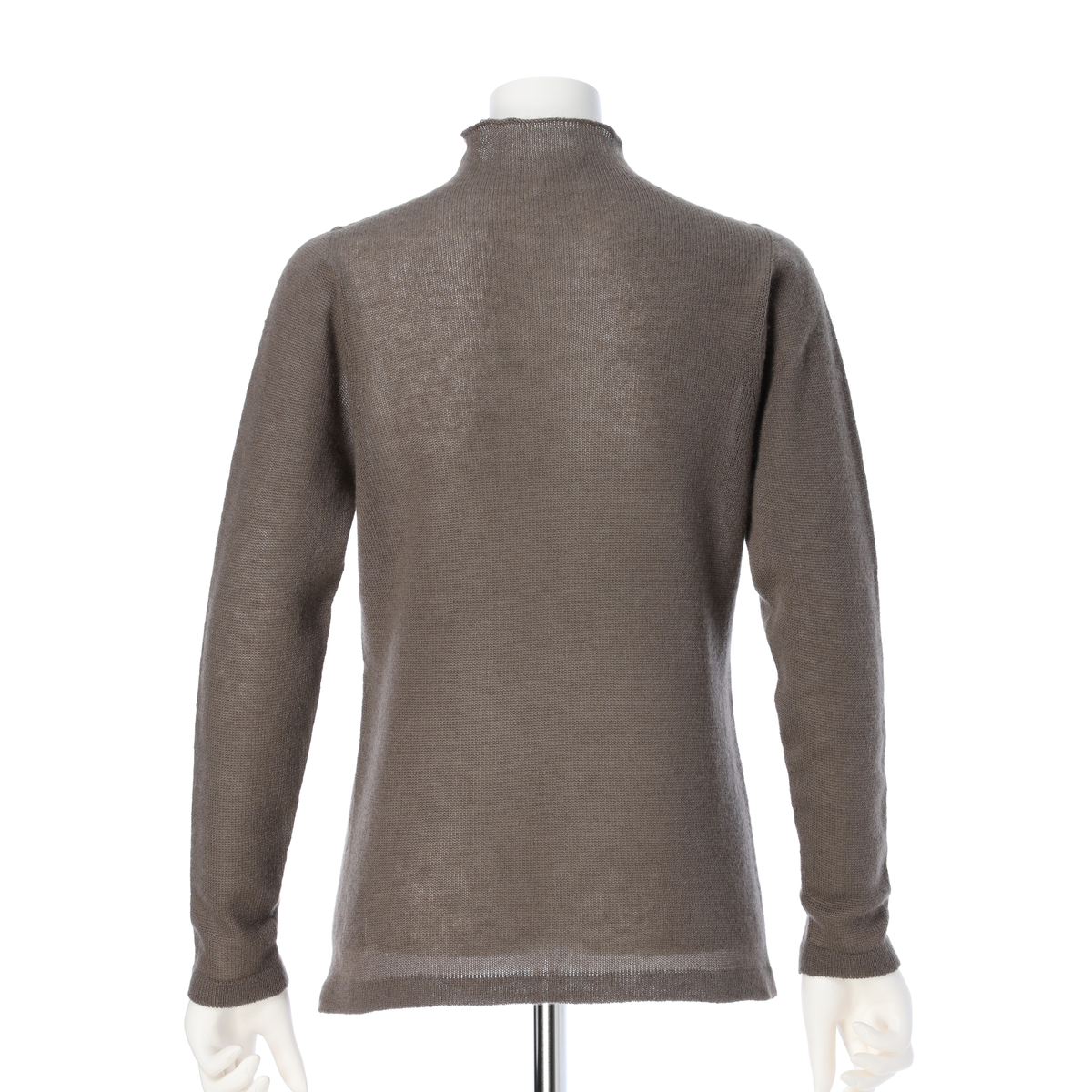 【GAUGE】カシミヤシルク　ハイネックプルオーバー