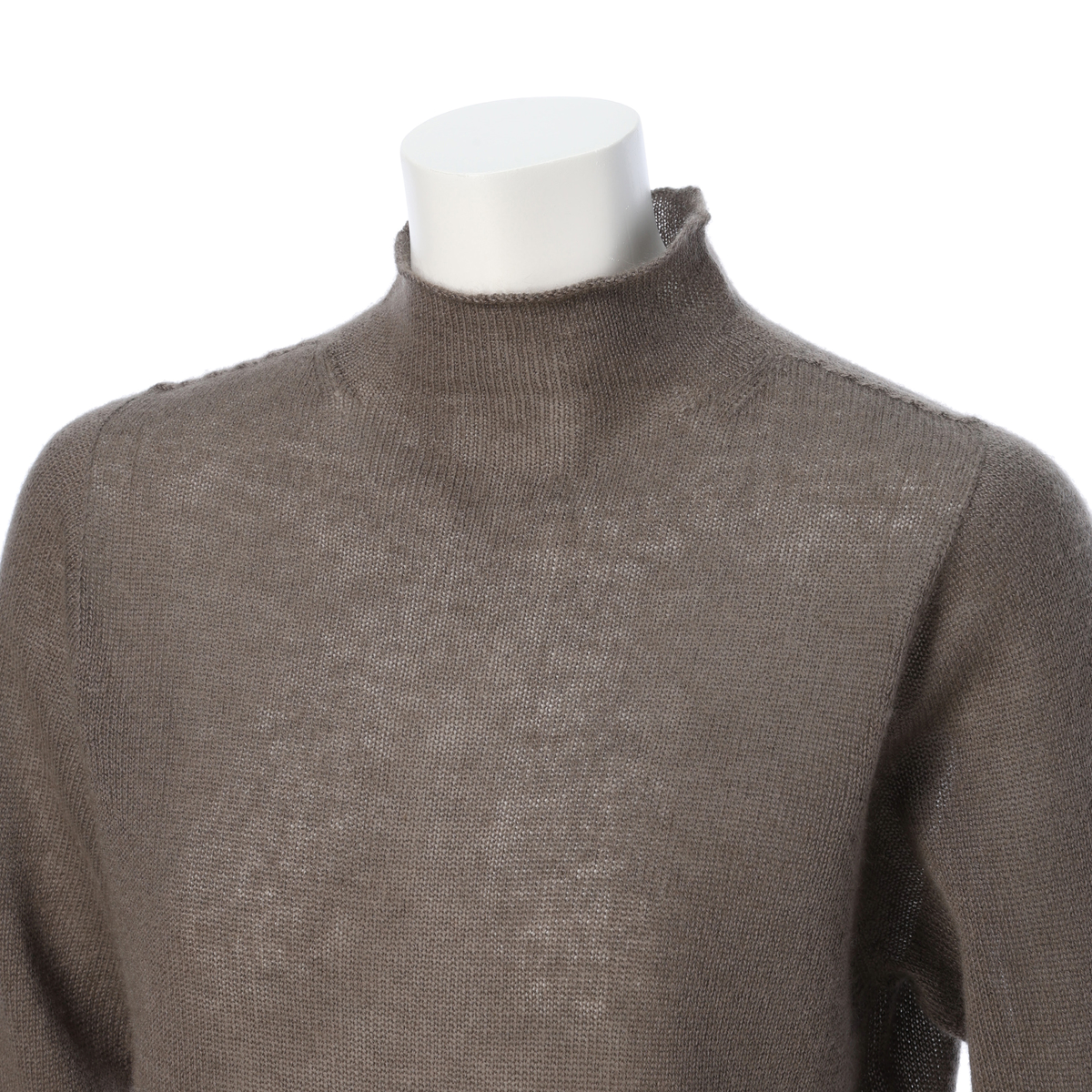 【GAUGE】カシミヤシルク　ハイネックプルオーバー